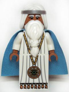 LEGO Minifigure-Vitruvius with Medallion and Black Eyes with Pupils-The LEGO Movie-TLM071-Creative Brick Builders